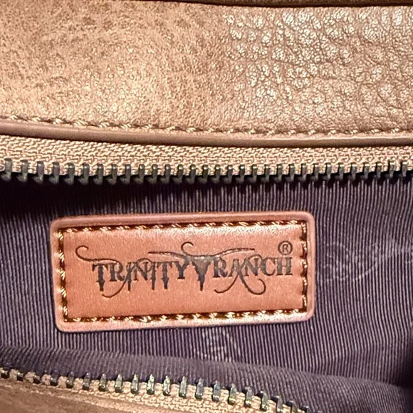 Montana West Tan and Brown Fringe Crossbody Bag - Picture 2 of 5